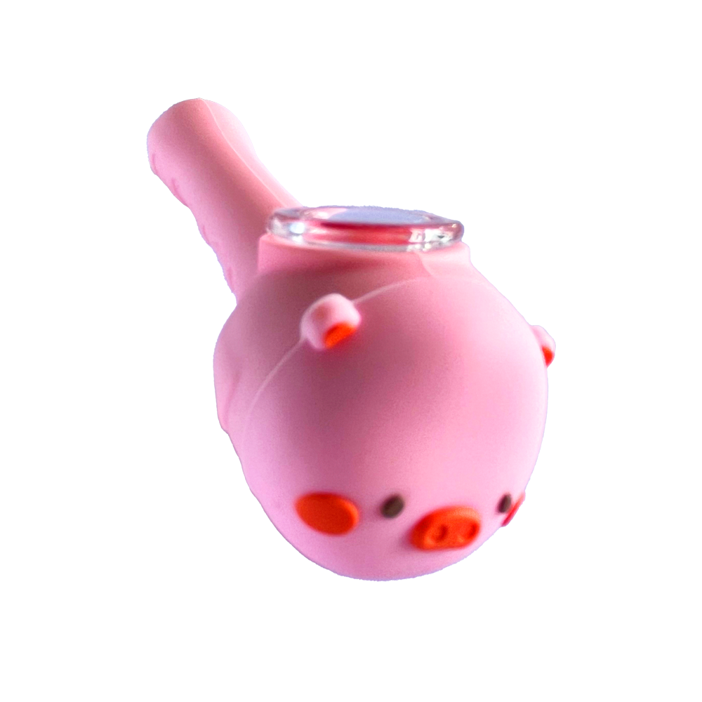 Accesorio Silicona Pig - Pieza Coleccionable Diseño Cerdito - TOKE