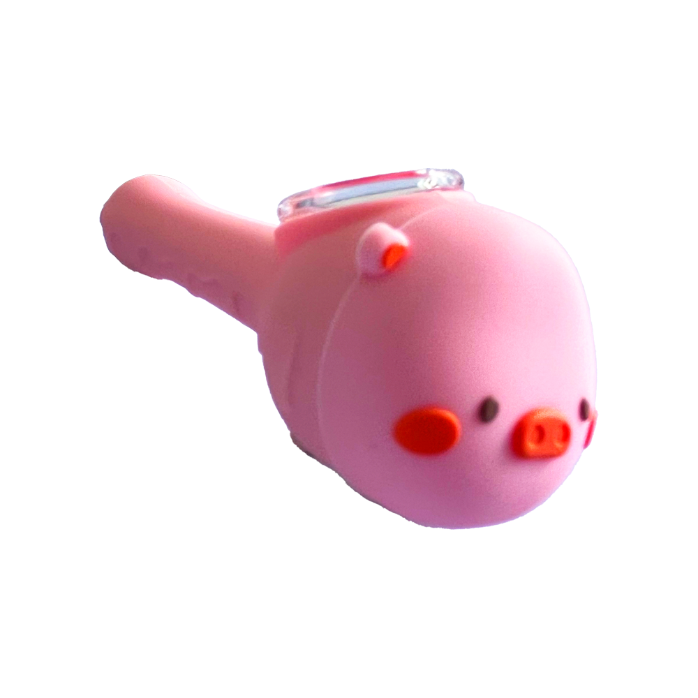 Accesorio Silicona Pig - Pieza Coleccionable Diseño Cerdito - TOKE