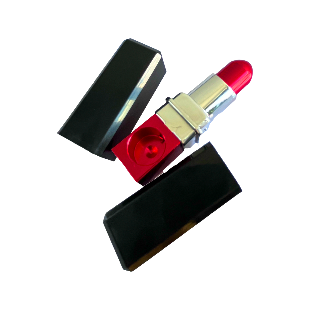Accesorio Labial Camuflado - Objeto Metálico Secreto - TOKE